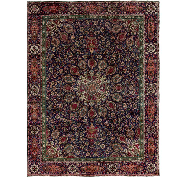 9' 5 x 12' 7 Tabriz Persian Rug