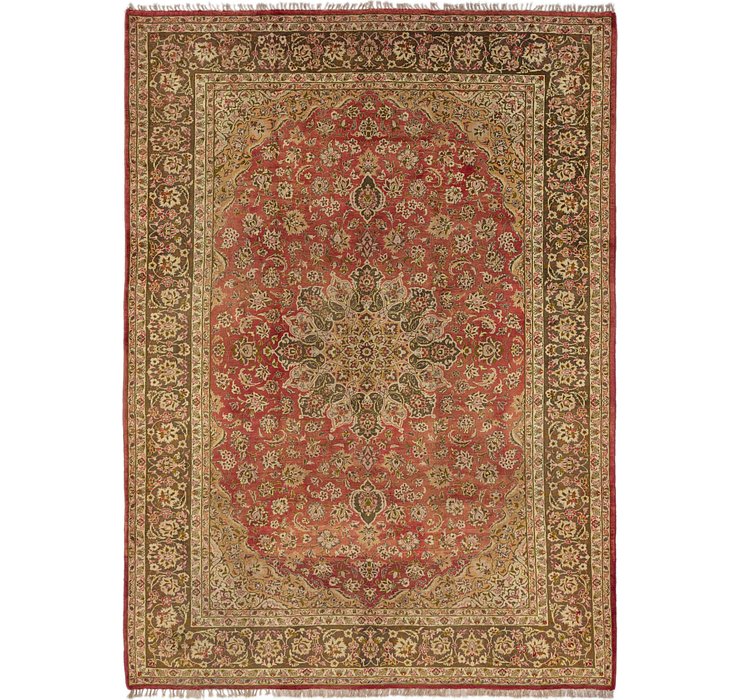 HandKnotted 10' 3 x 14' Mashad Persian Rug