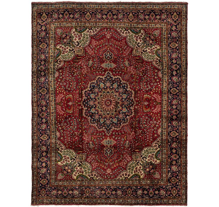9' 9 x 12' 10 Tabriz Persian Rug