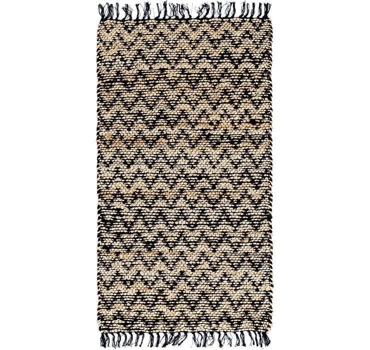 2' 4 x 4' 6 Braided Chindi Rug