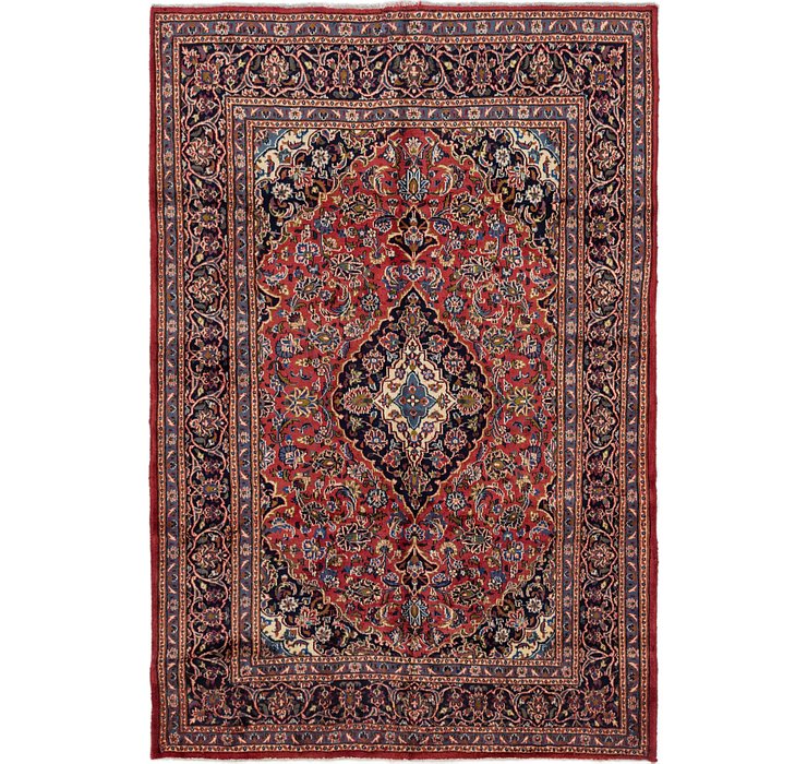 6' 6 x 9' 7 Mashad Persian Rug