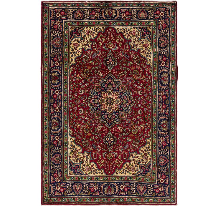 6' 10 x 10' 4 Tabriz Persian Rug