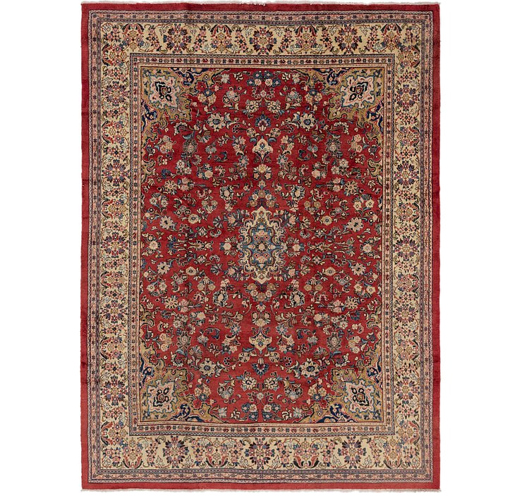 9' 9 x 13' 2 Sarough Persian Rug
