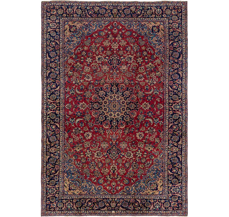 9' 4 x 13' 8 Isfahan Persian Rug