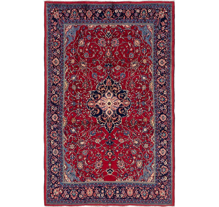 7' 3 x 11' Sarough Persian Rug