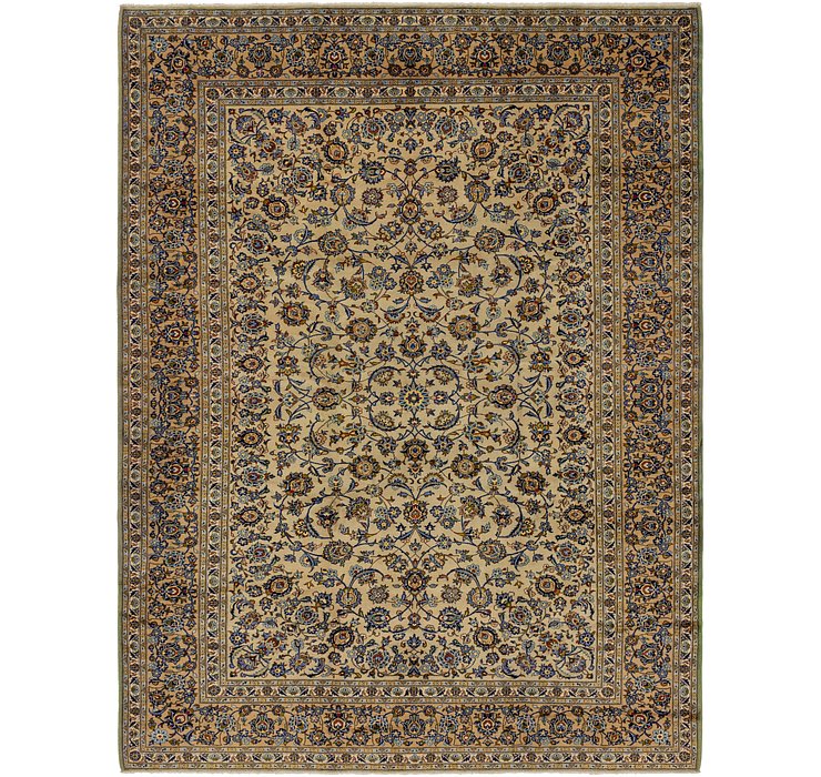 10' 3 x 13' 7 Kashan Persian Rug