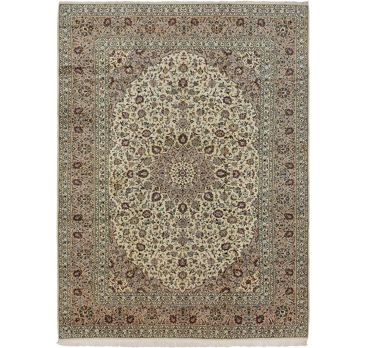 9' 9 x 13' 5 Kashan Persian Rug