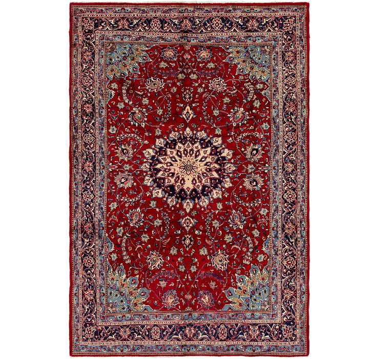 7' x 10' 5 Mahal Persian Rug