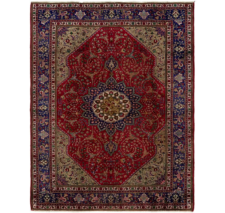 8' 4 x 10' 10 Tabriz Persian Rug