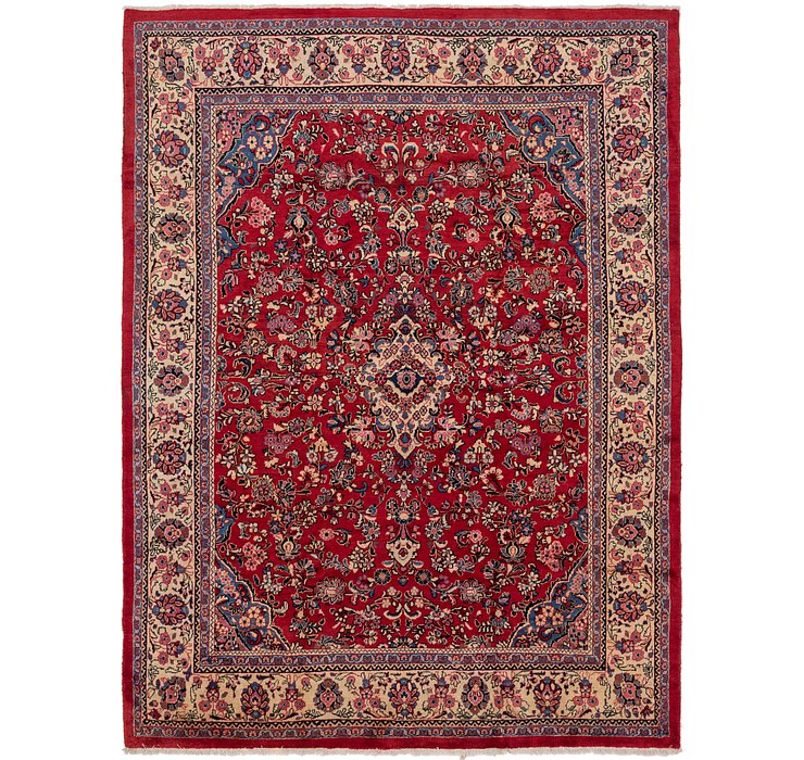 9' 7 x 13' 3 Meshkabad Persian Rug