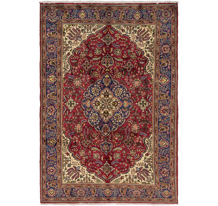 213cm x 312cm Tabriz Persian Rug