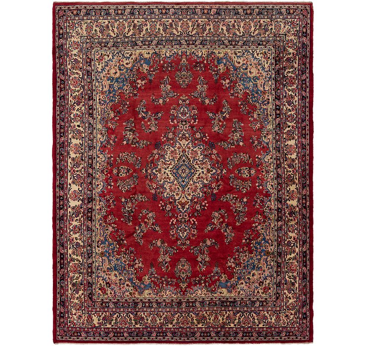 10' 4 x 13' 8 Shahrbaft Persian Rug