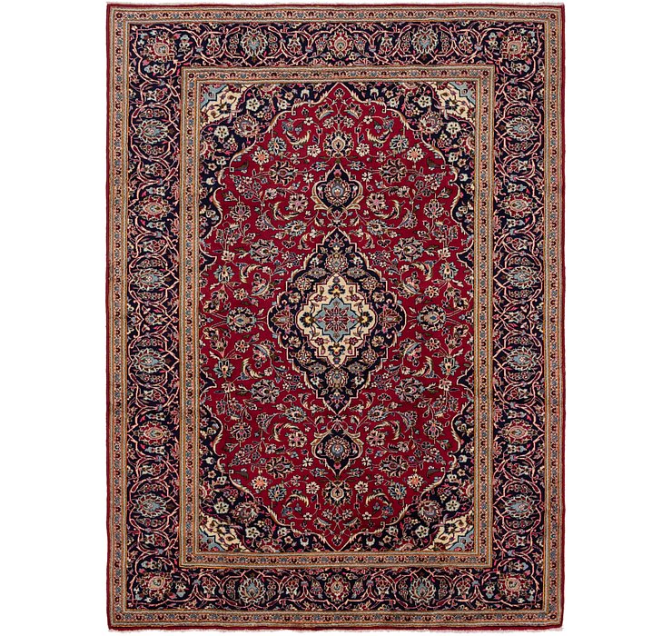 HandKnotted 8' x 11' 2 Kashan Persian Rug