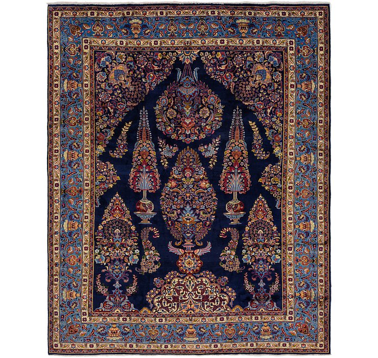 9' 8 x 12' 3 Kashmar Persian Rug