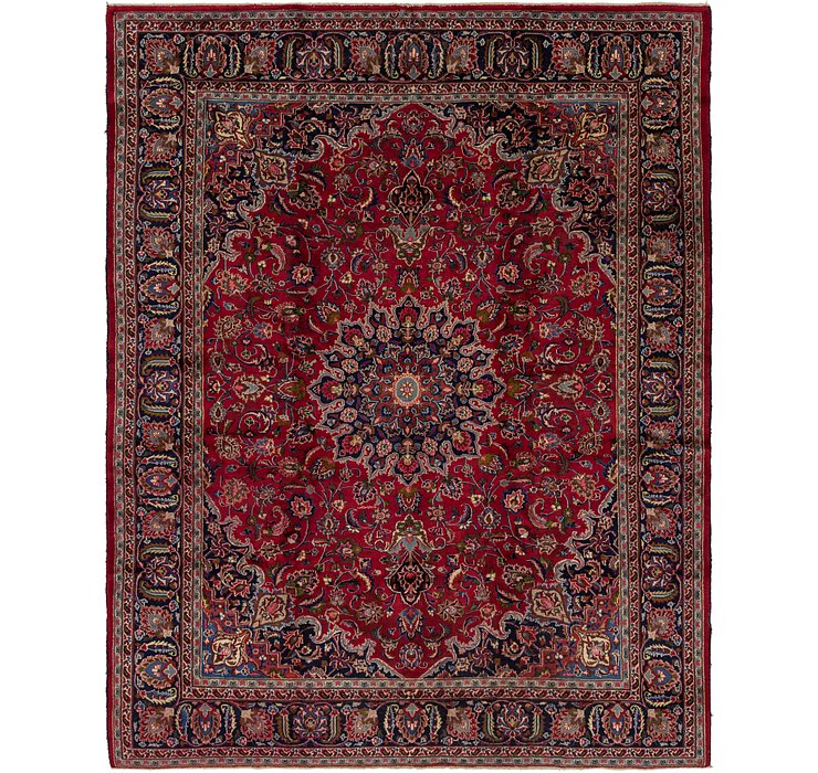 297cm x 380cm Mashad Persian Rug