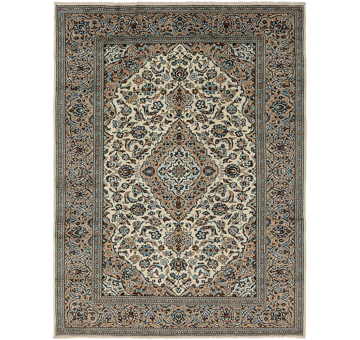 8' 3 x 11' 2 Kashan Persian Rug