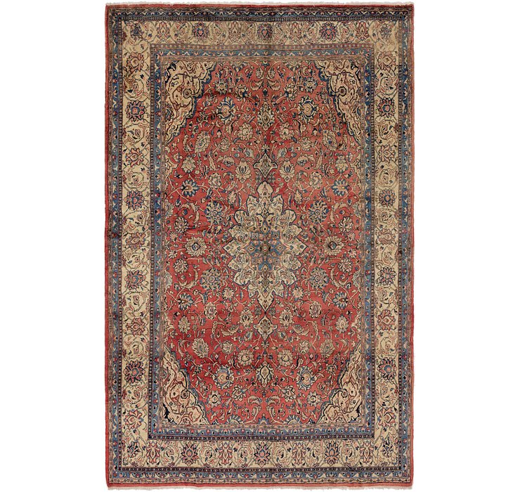 8' 2 x 13' 3 Sarough Persian Rug