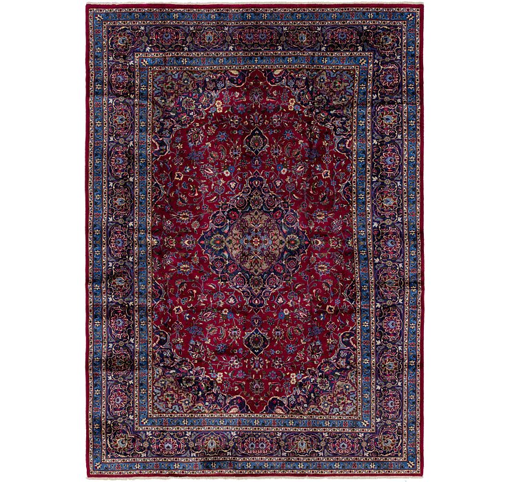 8' x 11' 6 Mashad Persian Rug