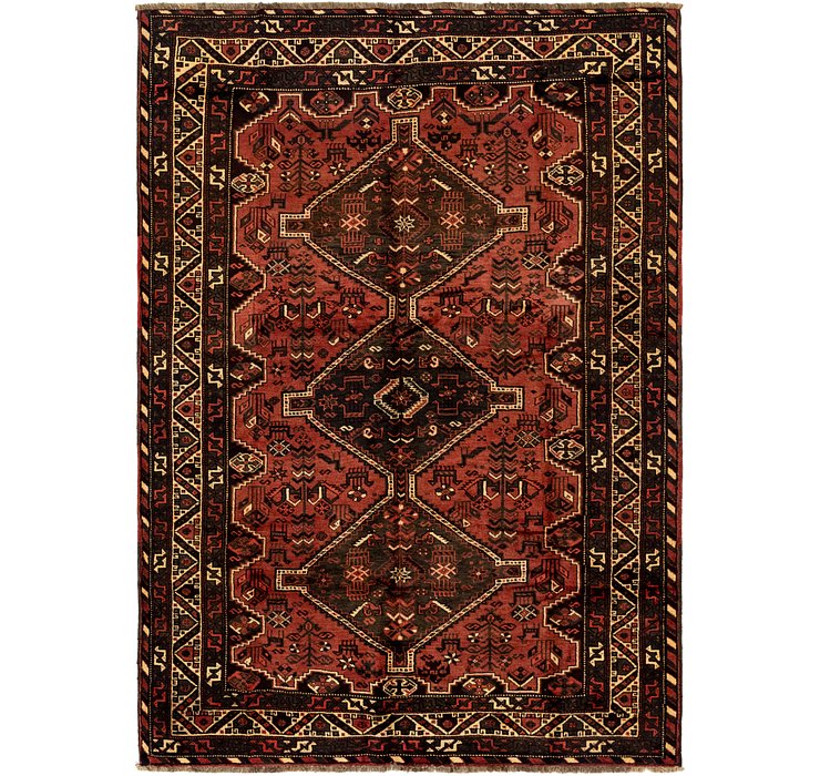 6' 9 x 9' 8 Ghashghaei Persian Rug