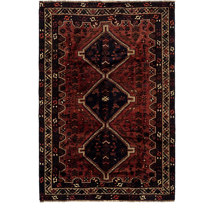 6' 4 x 9' 6 Ghashghaei Persian Rug