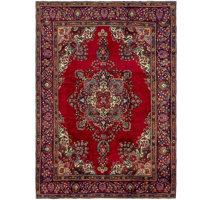 HandKnotted 7' 10 x 11' 3 Tabriz Persian Rug