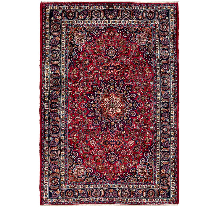 6' 8 x 9' 7 Mashad Persian Rug