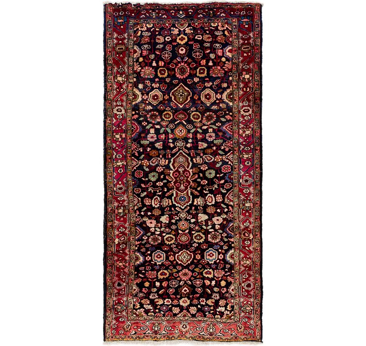 4' 4 x 9' Gholtogh Persian Runner...