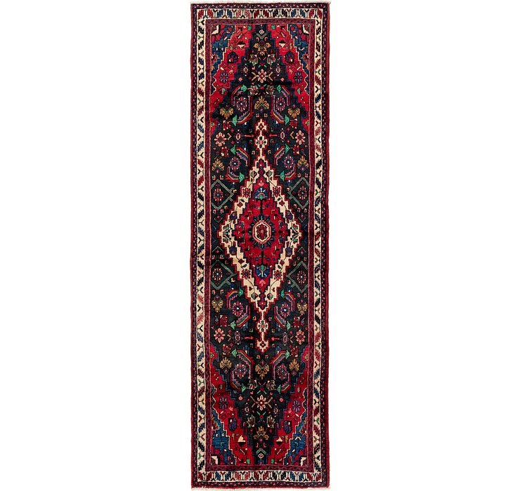 102cm x 343cm Hamedan Persian Runner ...