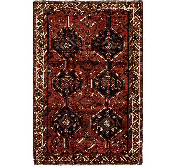 5' 7 x 8' 6 Ghashghaei Persian Rug