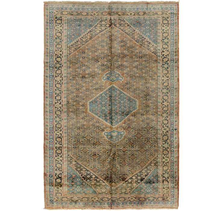 6' 5 x 9' 10 Bidjar Persian Rug