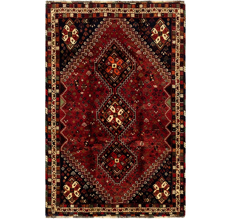 5' 10 x 8' 10 Ghashghaei Persian Rug