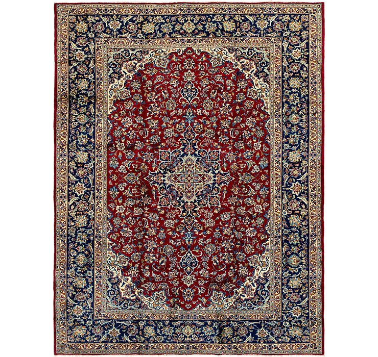 10' x 12' 6 Isfahan Persian Rug