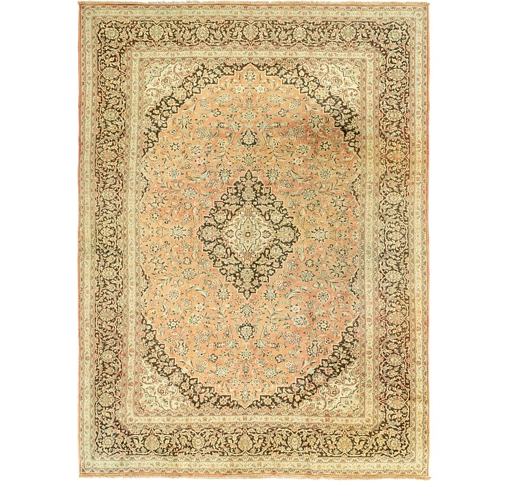 9' 8 x 12' 10 Kashan Persian Rug