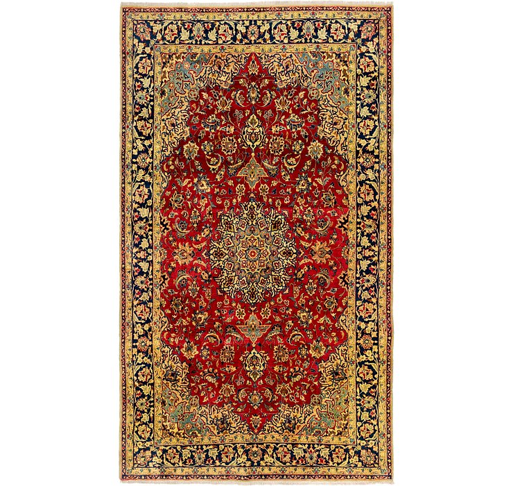 7' x 12' 3 Isfahan Persian Rug