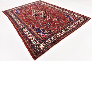 HandKnotted 8' 6 x 12' Hamedan Persian Rug