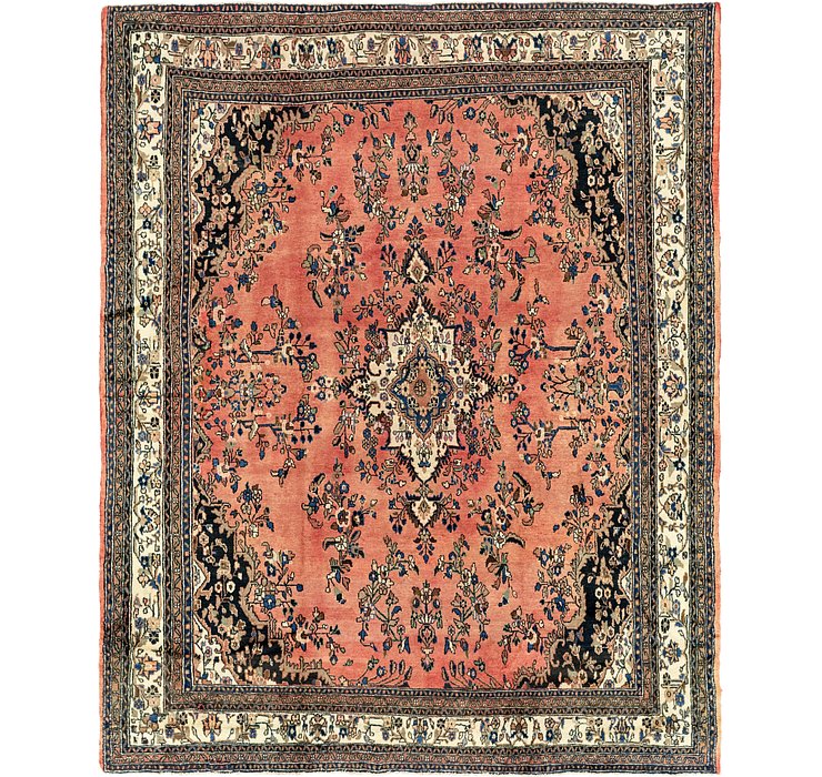 10' 9 x 13' 4 Hamedan Persian Rug