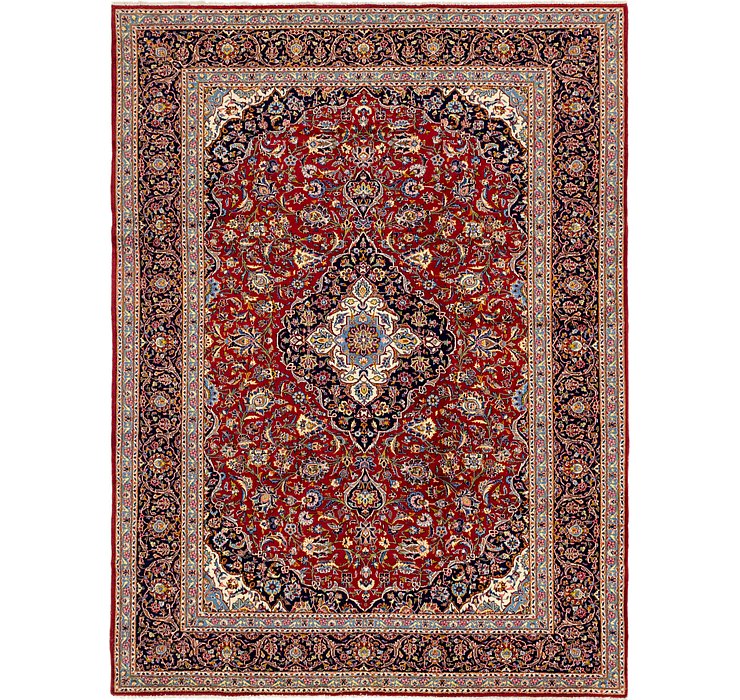 9' 7 x 12' 7 Kashan Persian Rug