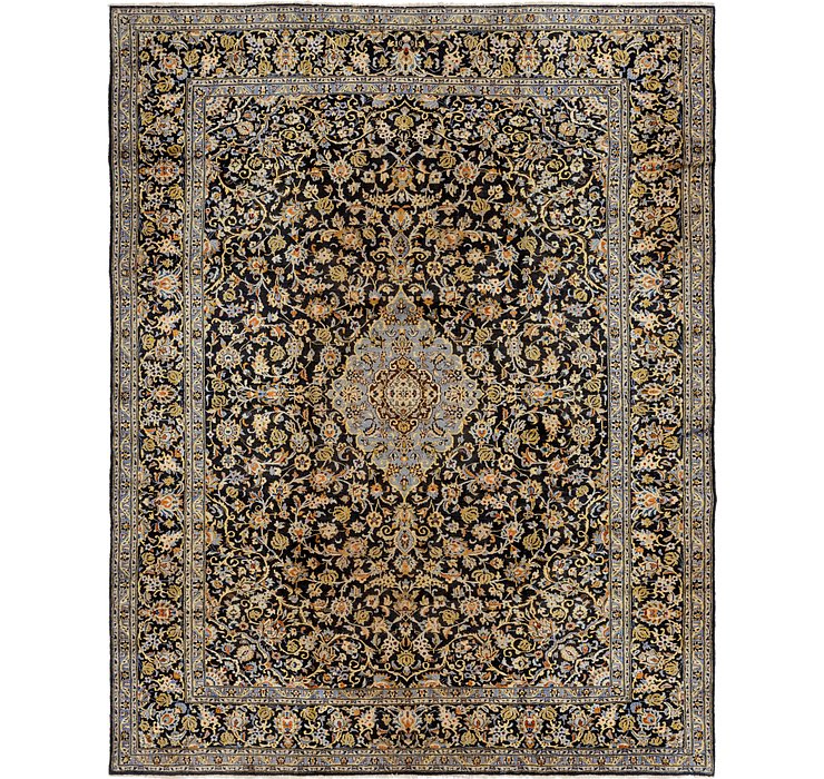 10' 2 x 12' 7 Kashan Persian Rug