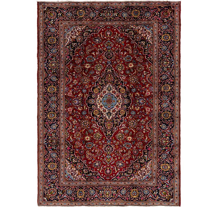 8' 2 x 11' 7 Kashan Persian Rug