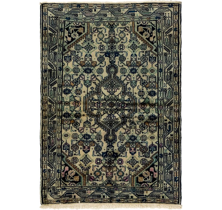 3' 7 x 5' 2 Darjazin Persian Rug