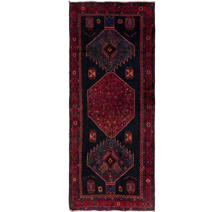 4' 9 x 11' 8 Sirjan Persian Runner Rug