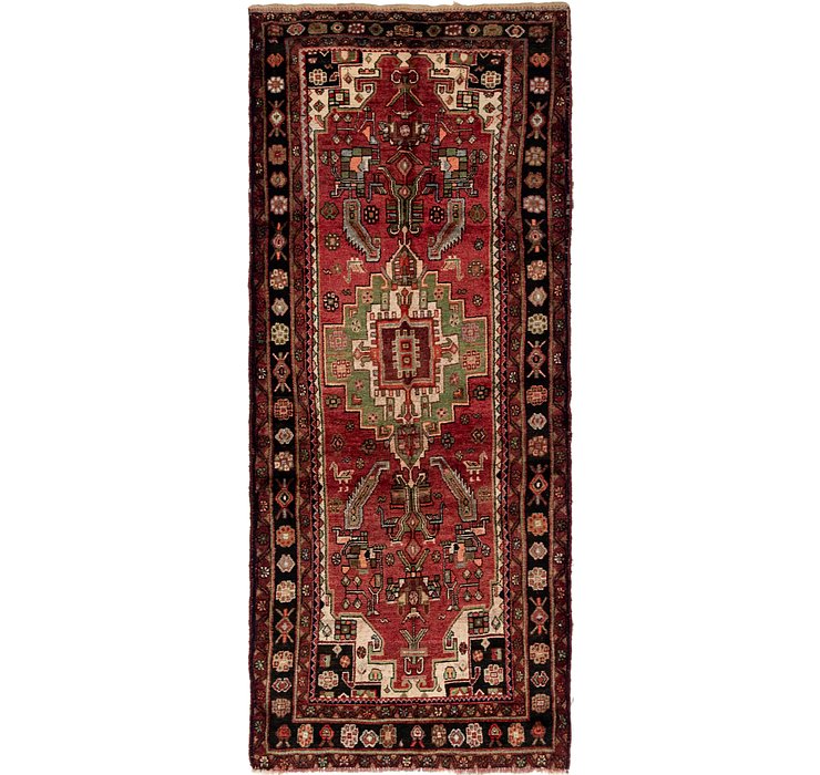 4' 3 x 10' 3 Ghashghaei Persian Runn...