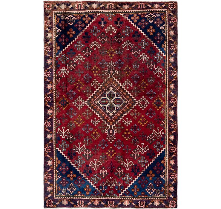 4' 2 x 6' 5 Maymeh Persian Rug