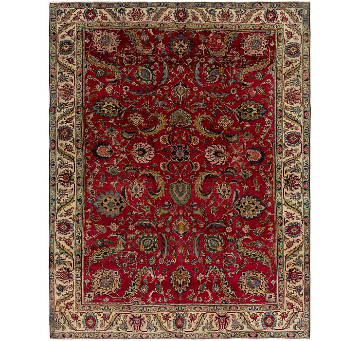 9' x 12' Tabriz Persian Rug