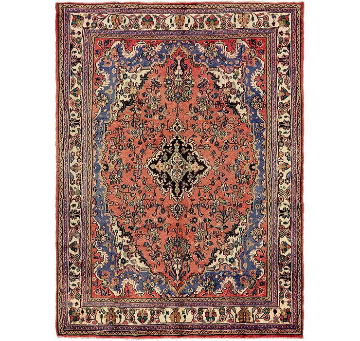 7' x 9' 7 Hamedan Persian Rug