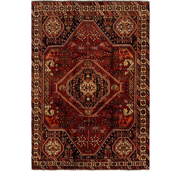 6' 5 x 9' 7 Ghashghaei Persian Rug