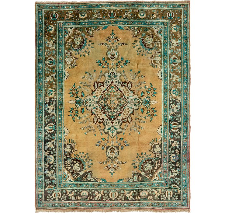 8' 2 x 11' Tabriz Persian Rug