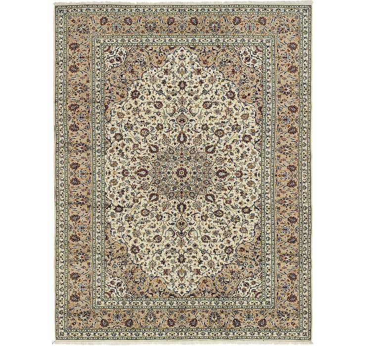9' 9 x 13' Kashan Persian Rug