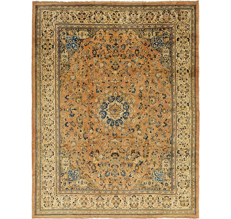 10' 7 x 13' 8 Meshkabad Persian Rug