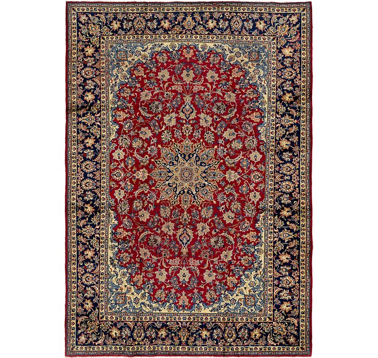 HandKnotted 9' 7 x 13' 9 Isfahan Persian Rug